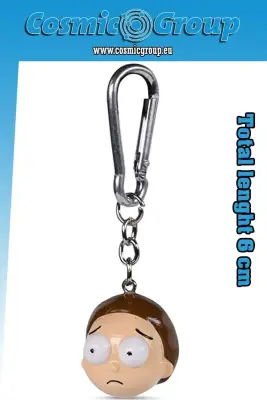 Porte-clés rick and morty resin 3d